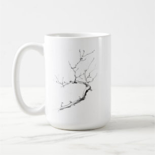 Minimalist Delicate Tree Branch Coffee Mug