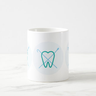 Minimalist Dentist Mug – Custom Name Dental Logo