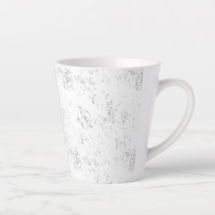 Minimalist Distressed Academic Texture Latte Mug