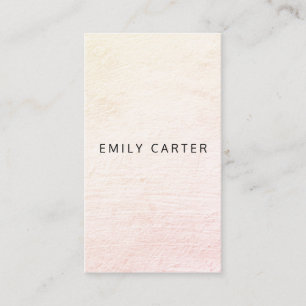 Minimalist Distressed Business Card