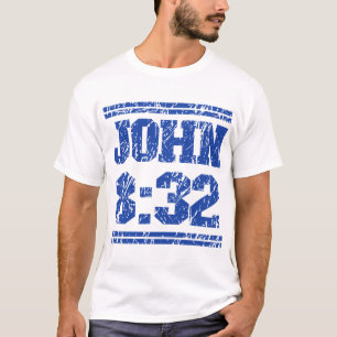 Minimalist Distressed Christian Bible Verse Tee