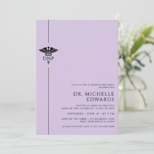 Minimalist DNP Doctor of Nursing Practice Graduate Invitation