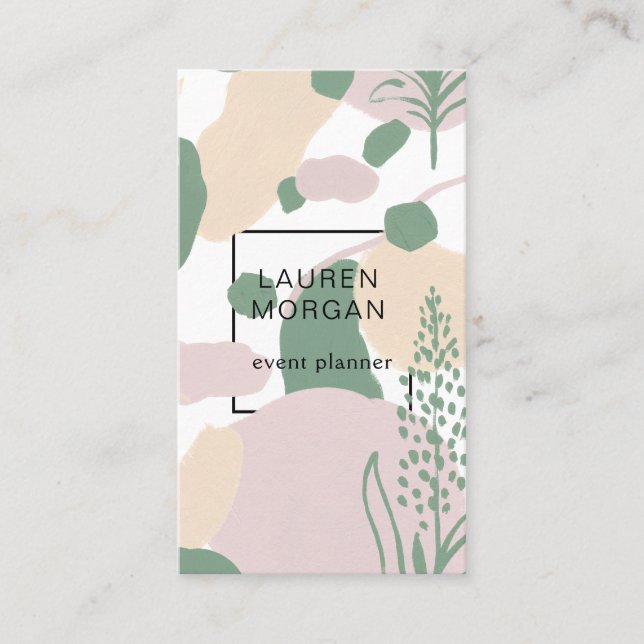 Minimalist Dream Business Card (Front)