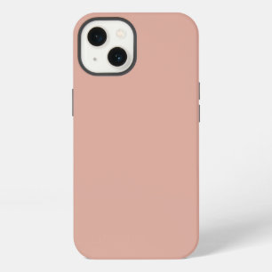 Minimalist Dusty Pink Plain Solid Colour iPhone 13 Case