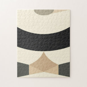 Minimalist Earth Geometry Journal –puzzles Jigsaw Puzzle