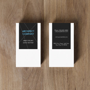 Minimalist Elegant Architect Business Card