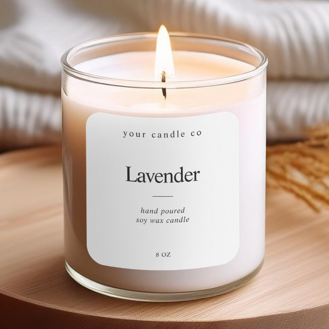 Minimalist Elegant Candle Label (Creator Uploaded)