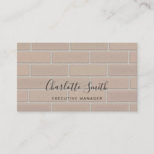 Minimalist Elegant Classical Professional Business Card
