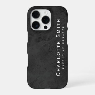 Minimalist Elegant Classical Professional iPhone 16 Pro Case