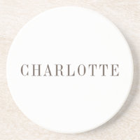 Minimalist Elegant Classical Professional Name