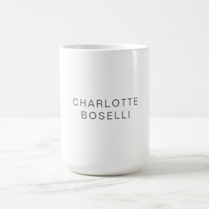Minimalist Elegant Classical Professional Simple Coffee Mug