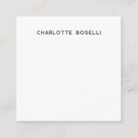 Minimalist Elegant Classical Professional Simple