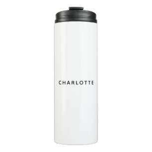 Minimalist Elegant Classical Professional Simple Thermal Tumbler