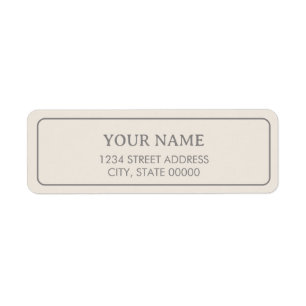 Minimalist Elegant Cream Beige
