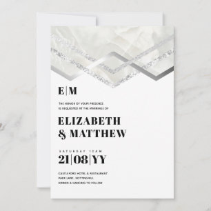 Minimalist Elegant DECO Typography Wedding