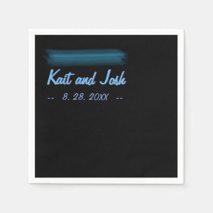 Minimalist Elegant Fab Style Wedding Napkin