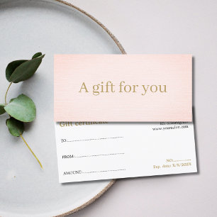 Minimalist Elegant Faux Gold Rose Beauty