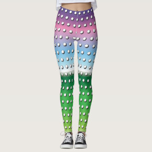 Minimalist Elegant Golf Design Leggings