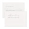 Minimalist Elegant Ivory Bridesmaid Proposal Card