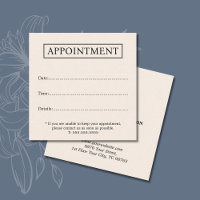Minimalist Elegant Light Beige Beauty Salon