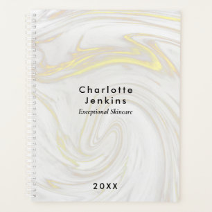 Minimalist Elegant Marble Professional Planner