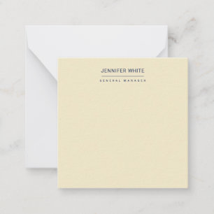 Minimalist Elegant Modern Plain Card