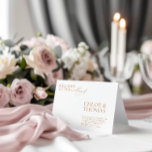 Minimalist Elegant Modern Wedding Ceremony Program<br><div class="desc">Introduce your guests to your wedding ceremony in style with this Simple Modern Calligraphy White Wedding Program. The program features a clean, white design with elegant calligraphy font for a timeless and sophisticated look. The simple design allows the focus to be on the meaningful words and moments of your special...</div>
