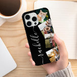 Minimalist Elegant Personalized Photo Collage iPhone 15 Pro Max Case<br><div class="desc">Minimalist Elegant Personalized Photo Collage iPhone Case</div>