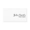 Minimalist Elegant Plain White Plastic Surgeon