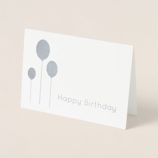 Happy Birthday Card Minimalist