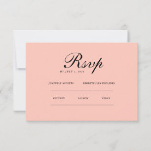 Minimalist Elegant RSVP & QR Website