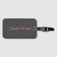 Minimalist elegant unique modern plain grey pink