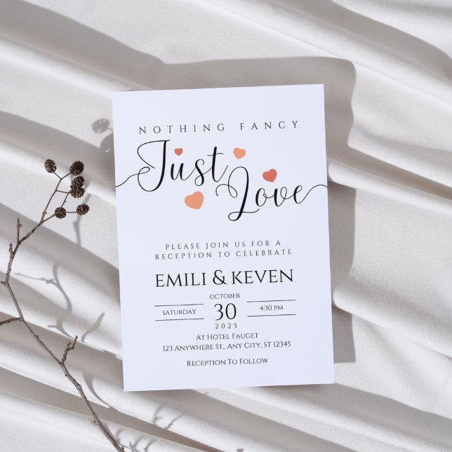 Minimalist Elegant Wedding Invitation (Creator Uploaded)