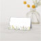 Minimalist elegant wildflowers wedding
