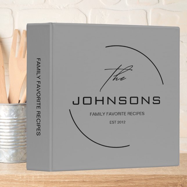 Minimalist Family Recipe  Binder (Creator Uploaded)