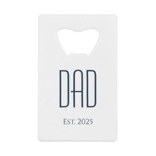 Minimalist Father's Day Simple New Dad 