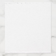 Minimalist Faux Hand Torn Deckled Edge White