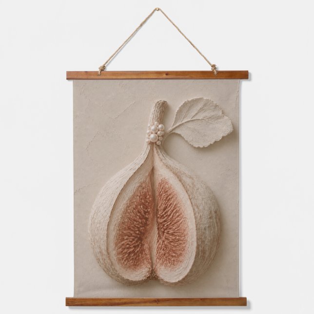 Minimalist Fig Botanical Wall Art  (Front)