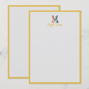 Minimalist – French Bulldog Card
