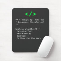 Minimalist function startDay() Developer Joke