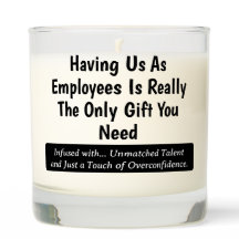 Minimalist Funny Boss Gift and Gag Office Party
