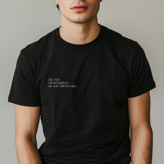 Minimalist Funny Quote “I’m Not Over It” Man T-Shirt