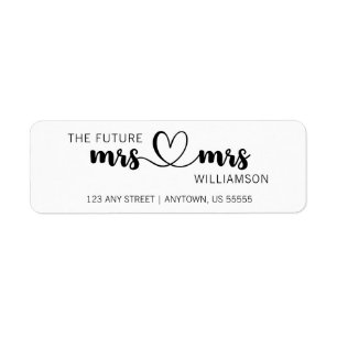 Minimalist Future MRS and MRS Return Address 
