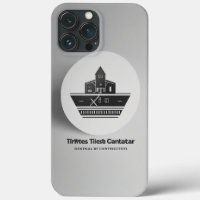 Minimalist General Contractor Logo - Black & White