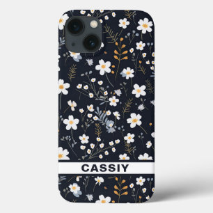 Minimalist Gentle Garden Wildflowers Nursery iPhone 13 Case