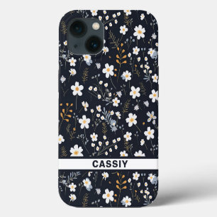 Minimalist Gentle Garden Wildflowers Nursery iPhone 13 Case