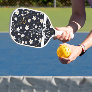 Minimalist Gentle Garden Wildflowers Nursery Pickleball Paddle