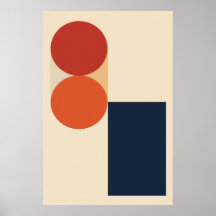 Minimalist Geometric Abstract Vector Art