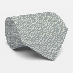 Minimalist geometric basket tie