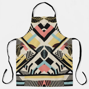 Minimalist Geometric: Pattern Design Apron